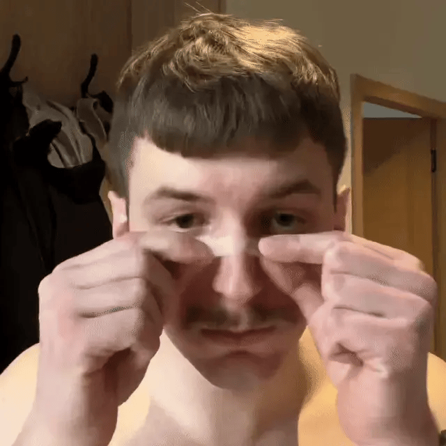 Deguna teips STRIPZ – elpojiet pareizi un guļiet labāk - Caurspīdīgs - Miegui ir sportui - STRIPZ