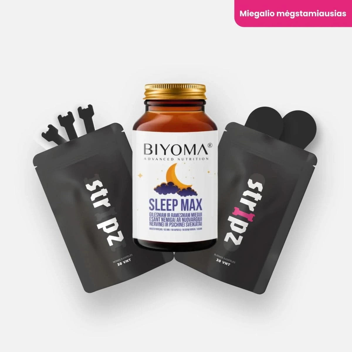 Miego rinkinys - Permatoma - Miegui ir sportui - STRIPZ